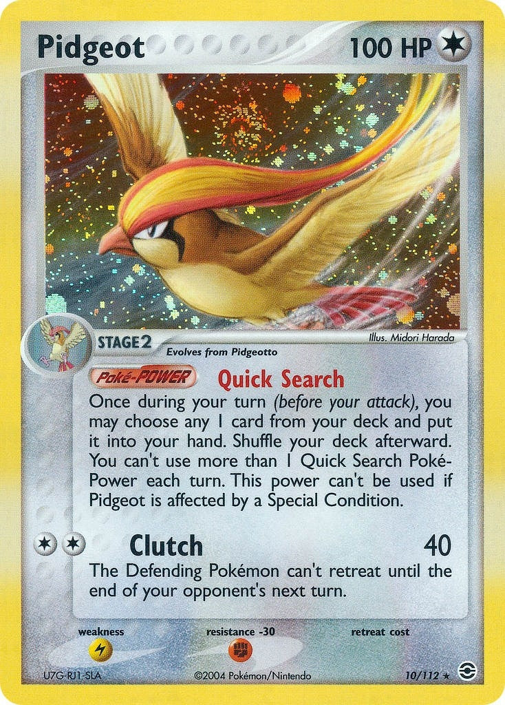 Image for Pidgeot (10/112) (EX FireRed & LeafGreen) (RG) - Pokemon