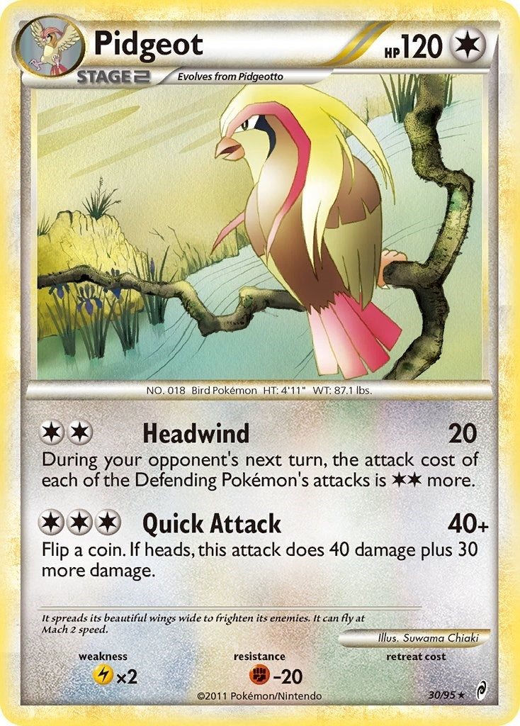 Image for Pidgeot (30/95) (Call of Legends) (CL) - Pokemon