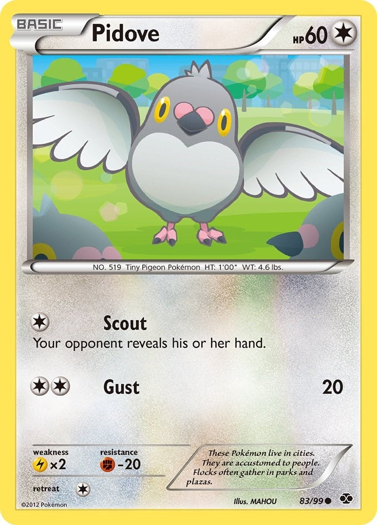 Image for Pidove (83/99) (Next Destinies) (NXD) - Pokemon
