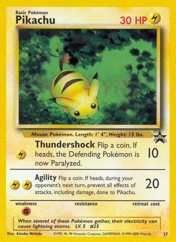 Image for Pikachu (27) (27/53) (WoTC Promo) (PR) - Pokemon