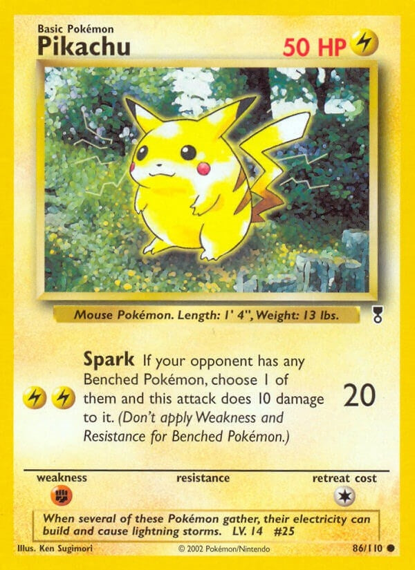Image for Pikachu (086/110) (Legendary Collection) (LC) - Pokemon