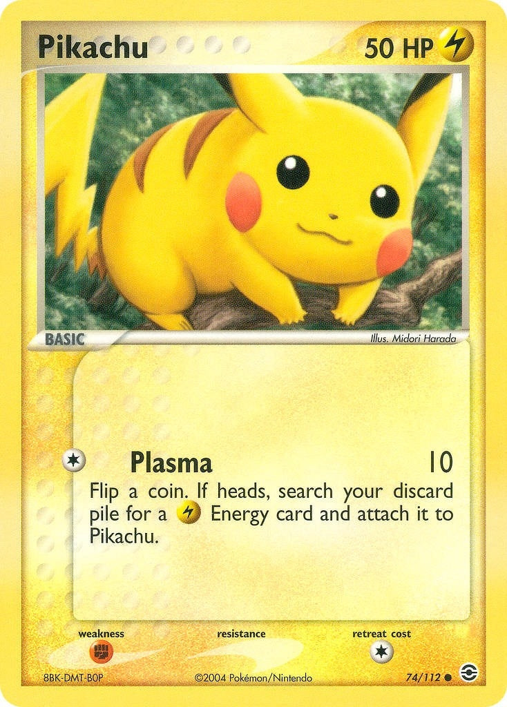 Image for Pikachu (74/112) (EX FireRed & LeafGreen) (RG) - Pokemon