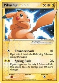 Image for Pikachu Star (104/110) (EX Holon Phantoms) (HP) - Pokemon