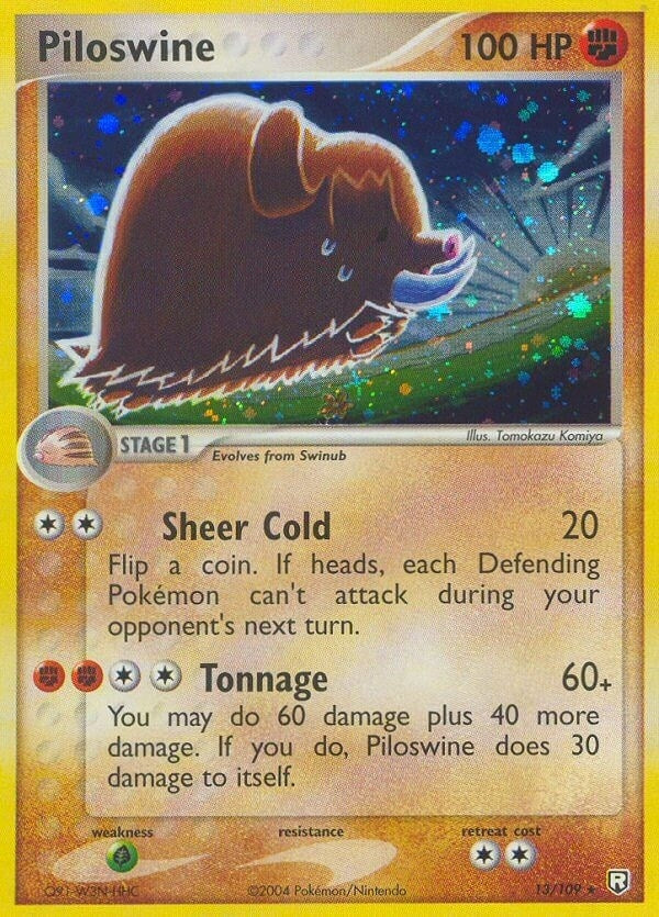 Image for Piloswine (13/109) (EX Team Rocket Returns) (RR) - Pokemon