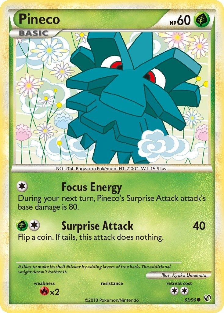 Image for Pineco (63) (63/90) (Undaunted) (UD) - Pokemon