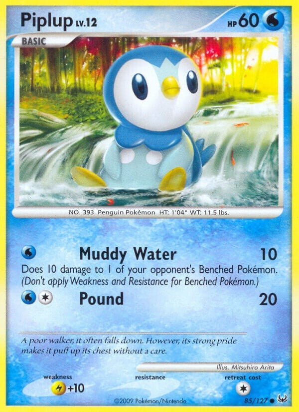 Image for Piplup (85/127) (Platinum) (PL) - Pokemon