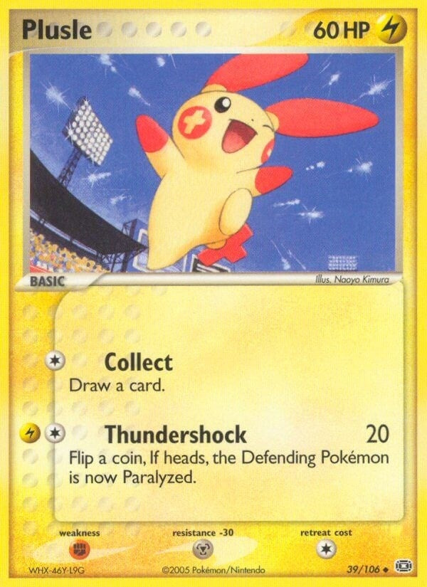 Image for Plusle (39/106) (EX Emerald) (EM) - Pokemon