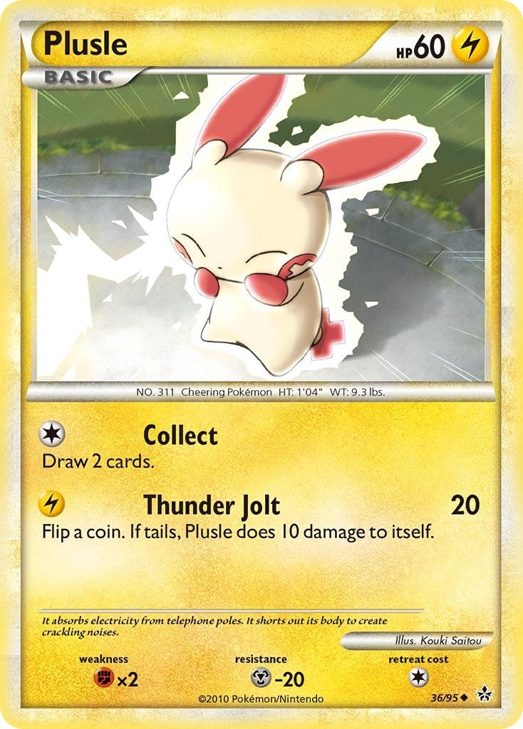 Image for Plusle (36/95) (Unleashed) (UL) - Pokemon