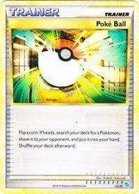 Image for Poke Ball (Gyarados) (23/30) (HGSS Trainer Kit: Gyarados & Raichu) (PR) - Pokemon
