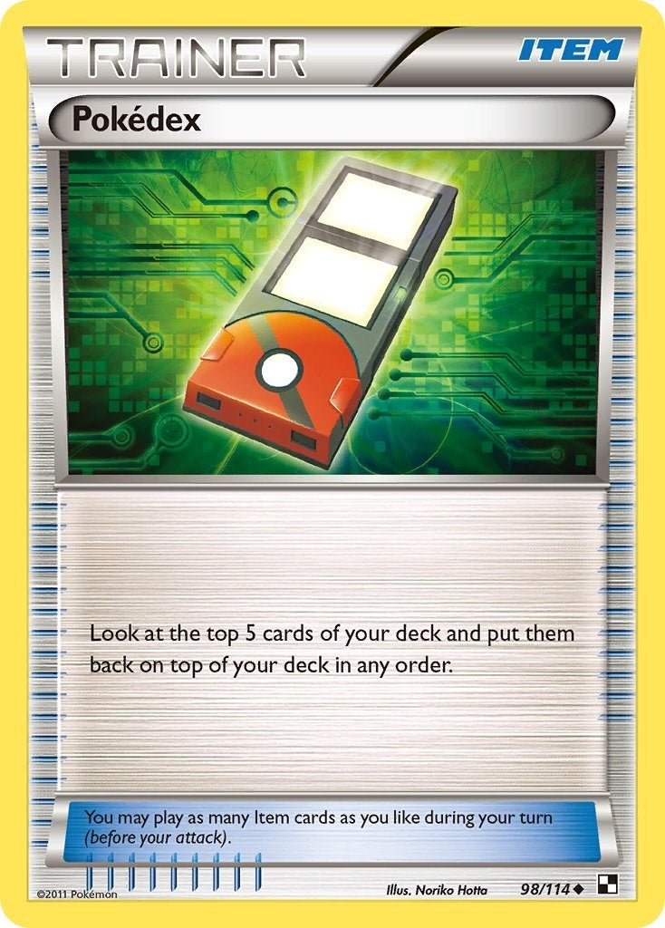 Image for Pokedex (98/114) (Black and White) (BLW) - Pokemon