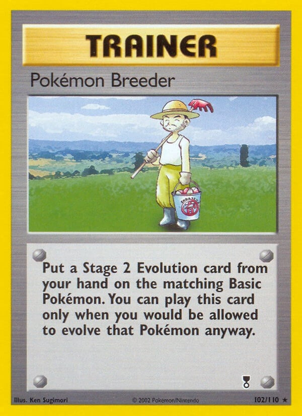 Image for Pokemon Breeder (102/110) (Legendary Collection) (LC) - Pokemon