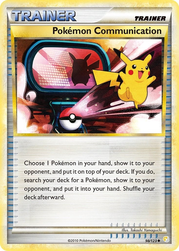 Image for Pokemon Communication (98/123) (HeartGold SoulSilver) (HS) - Pokemon