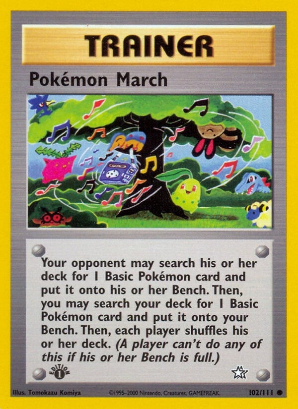Image for Pokemon March (102/111) (Neo Genesis) (N1) - Pokemon