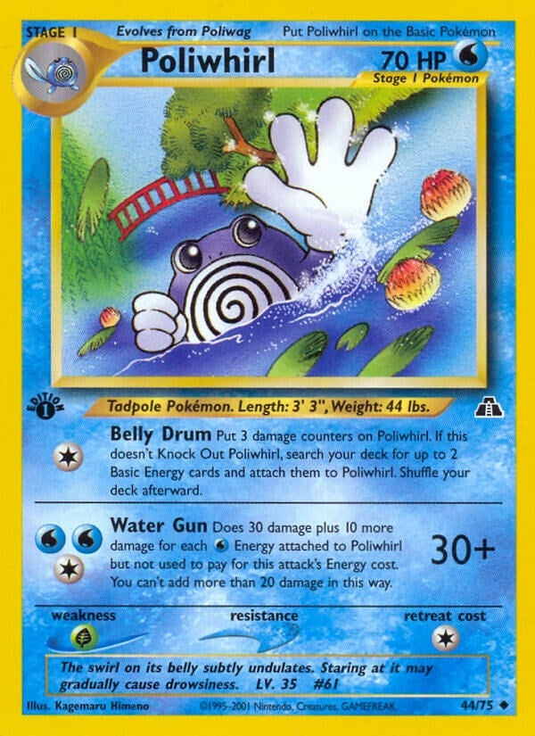 Image for Poliwhirl (44/75) (Neo Discovery) (N2) - Pokemon