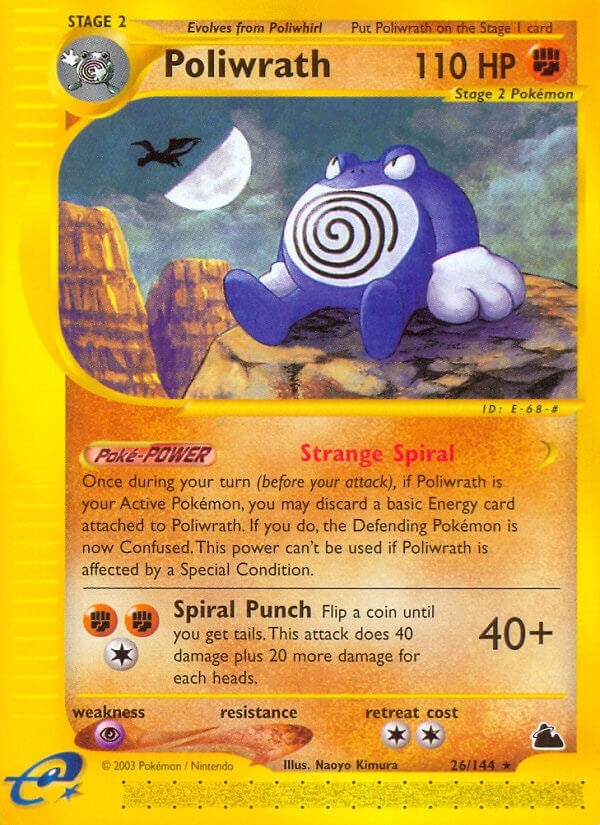 Image for Poliwrath (26) (026/144) (Skyridge) (SK) - Pokemon