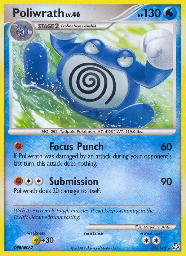 Image for Poliwrath (35/146) (Legends Awakened) (LA) - Pokemon