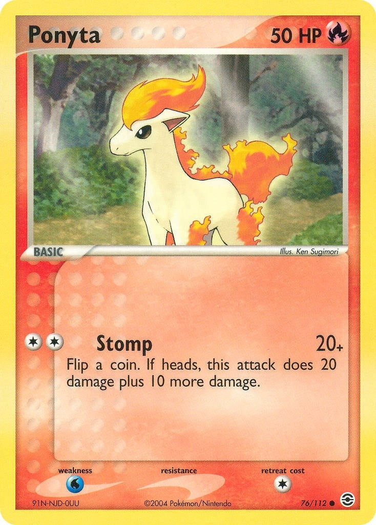 Image for Ponyta (76/112) (EX FireRed & LeafGreen) (RG) - Pokemon