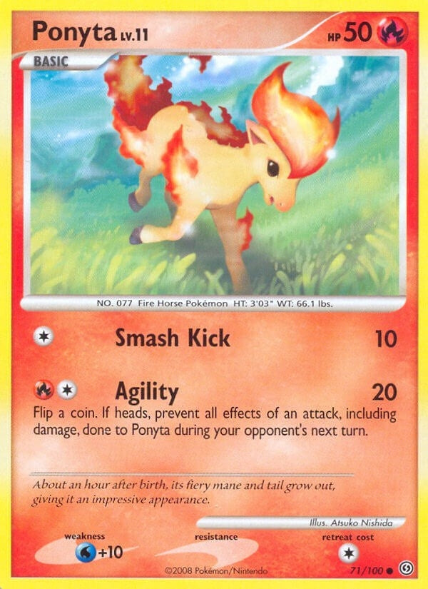 Image for Ponyta (71/100) (Stormfront) (SF) - Pokemon