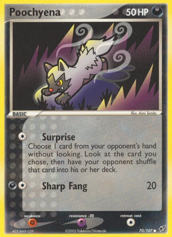 Image for Poochyena (70/107) (EX Deoxys) (DX) - Pokemon