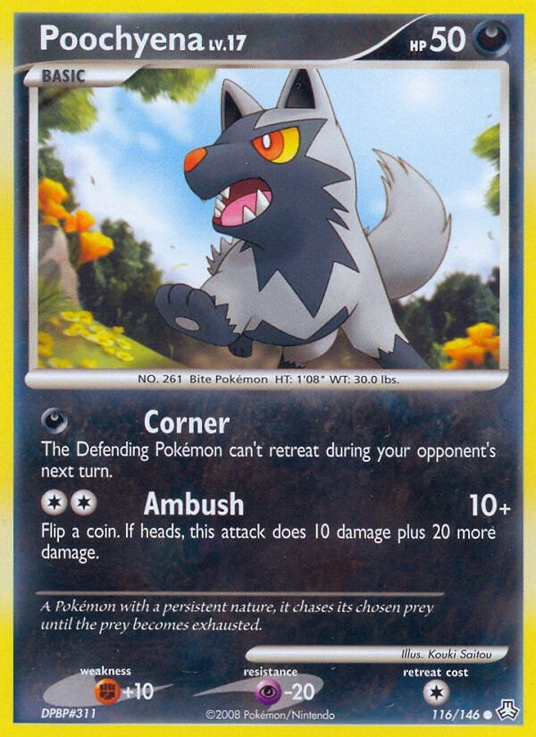 Image for Poochyena (116/146) (Legends Awakened) (LA) - Pokemon