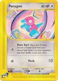 Image for Porygon (103b) (103b/147) (Aquapolis) (AQ) - Pokemon