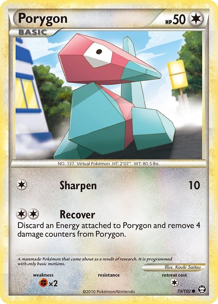 Image for Porygon (73/102) (Triumphant) (TM) - Pokemon