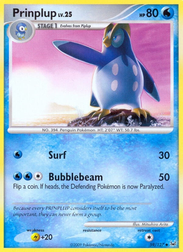 Image for Prinplup (59/127) (Platinum) (PL) - Pokemon