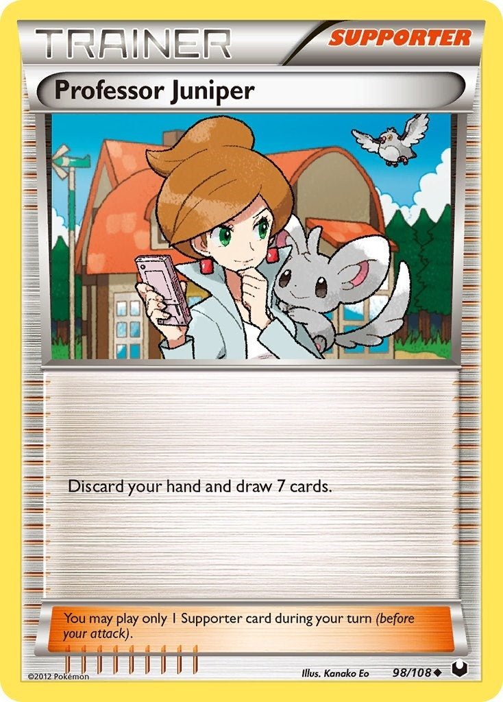 Image for Professor Juniper (98/108) (Dark Explorers) (DEX) - Pokemon