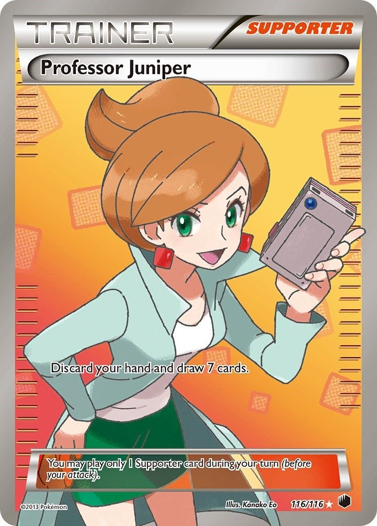 Image for Professor Juniper (116 Full Art) (116/116) (Plasma Freeze) (PLF) - Pokemon