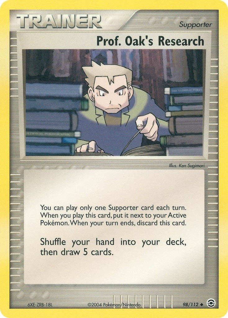Image for Prof. Oak's Research (98/112) (EX FireRed & LeafGreen) (RG) - Pokemon