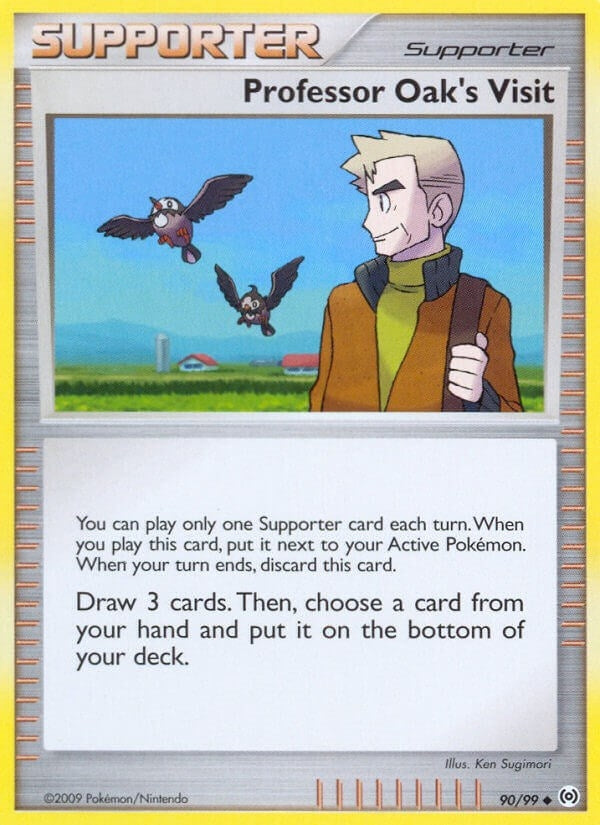 Image for Professor Oak's Visit (90/99) (Arceus) (AR) - Pokemon
