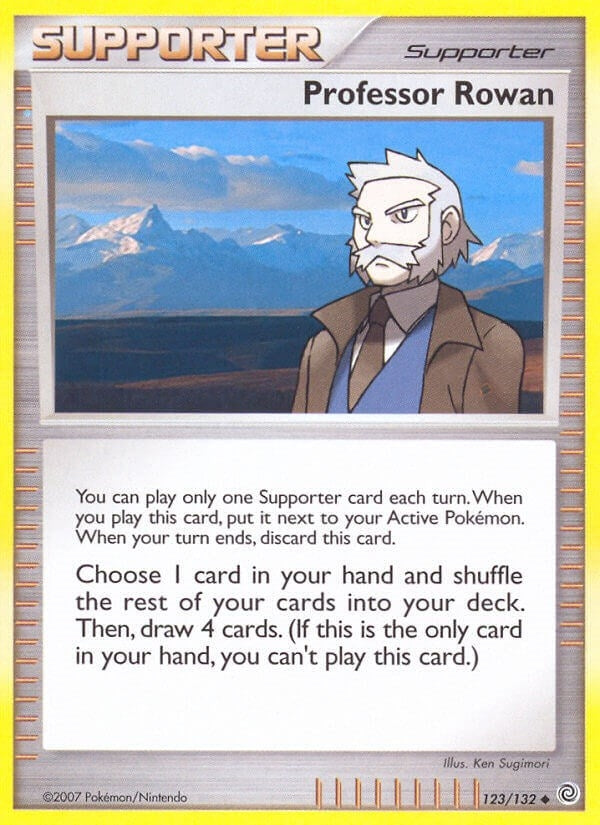 Image for Professor Rowan (123/132) (Secret Wonders) (SW) - Pokemon