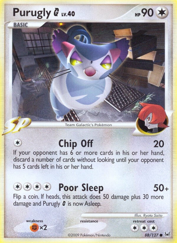 Image for Purugly G (88/127) (Platinum) (PL) - Pokemon