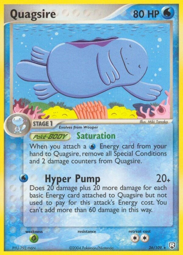 Image for Quagsire (26/109) (EX Team Rocket Returns) (RR) - Pokemon