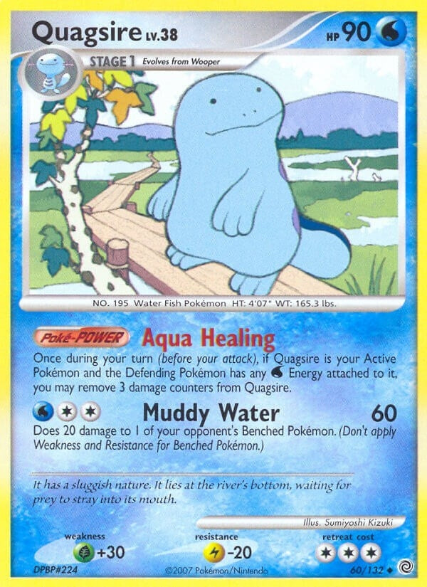 Image for Quagsire (60/132) (Secret Wonders) (SW) - Pokemon