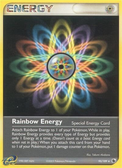 Image for Rainbow Energy (95/109) (EX Ruby and Sapphire) (RS) - Pokemon