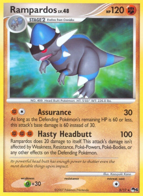 Image for Rampardos (005/017) (POP Series 6) (POP) - Pokemon