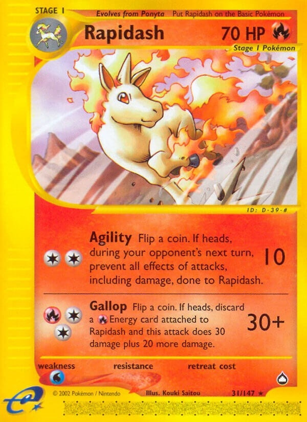 Image for Rapidash (031/147) (Aquapolis) (AQ) - Pokemon