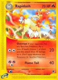 Image for Rapidash (62) (062/165) (Expedition) (EX) - Pokemon