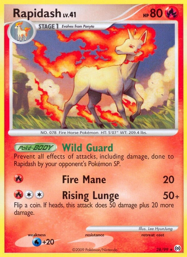 Image for Rapidash (28) (28/99) (Arceus) (AR) - Pokemon