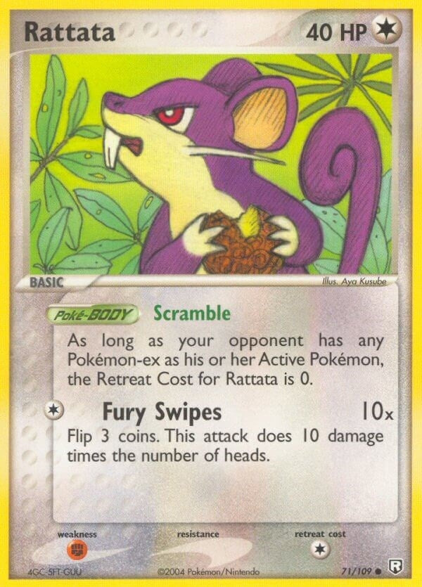 Image for Rattata (71/109) (EX Team Rocket Returns) (RR) - Pokemon