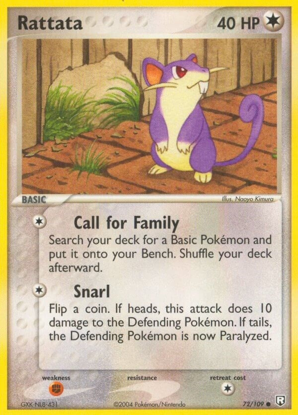 Image for Rattata (72/109) (EX Team Rocket Returns) (RR) - Pokemon
