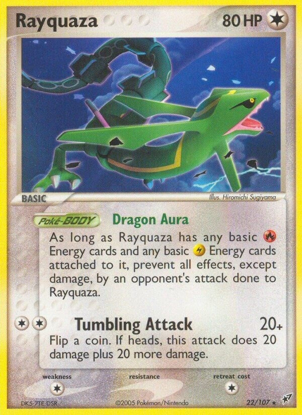 Image for Rayquaza (22/107) (EX Deoxys) (DX) - Pokemon