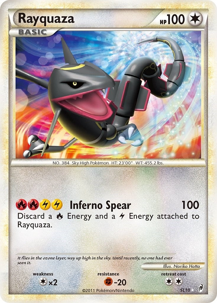 Image for Rayquaza (Shiny) (SL10) (Call of Legends) (CL) - Pokemon