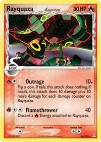 Image for Rayquaza - 026/110 (Delta Species) (26/110) (EX Holon Phantoms) (HP) - Pokemon