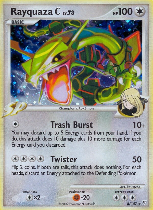 Image for Rayquaza C (8) (Supreme Victors) (SV) - Pokemon