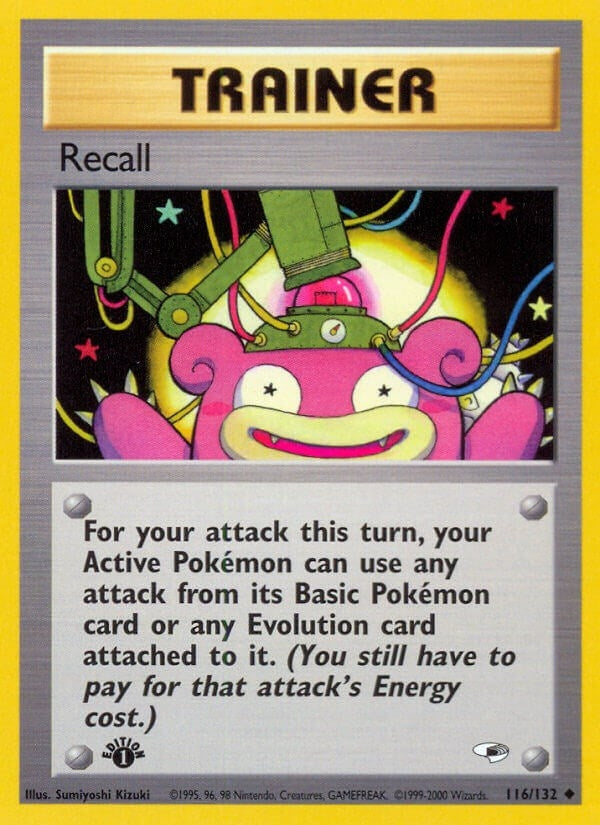 Image for Recall (116/132) (Gym Heroes) (G1) - Pokemon