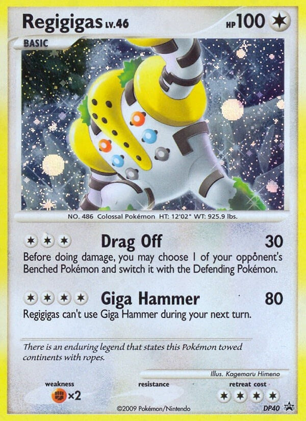 Image for Regigigas - DP40 (DP40) (Diamond and Pearl Promos) (PR) - Pokemon