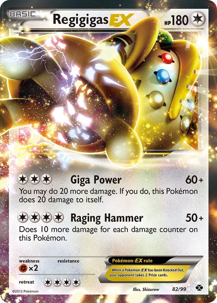 Image for Regigigas EX (82/99) (Next Destinies) (NXD) - Pokemon