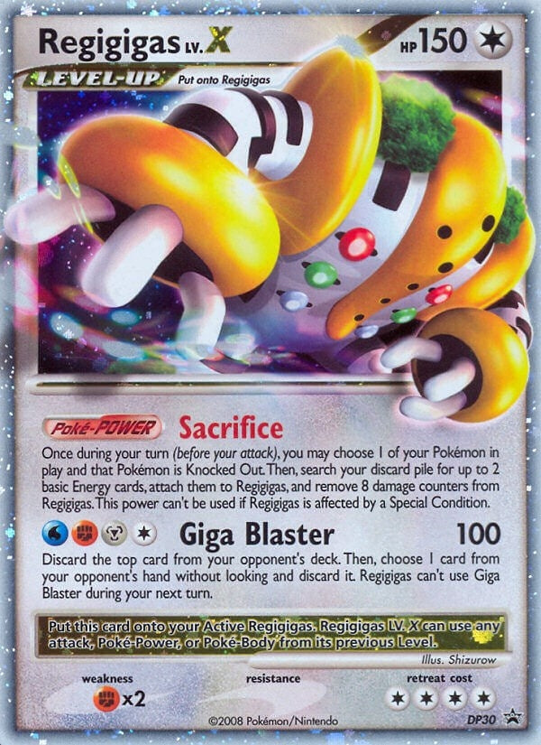 Image for Regigigas LV.X - DP30 (DP30) (Diamond and Pearl Promos) (PR) - Pokemon